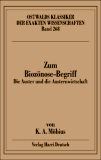 [Cover] Zum Biozönose-Begriff (Möbius)