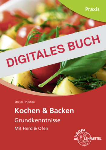 [Cover] Kochen & Backen Grundkenntnisse - Mit Herd und Ofen - Digitales Buch
