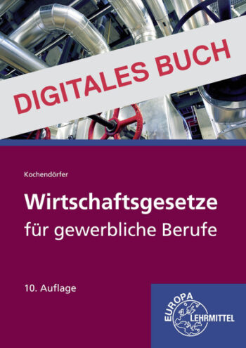 [Cover] Wirtschaftsgesetze für gewerbliche Berufe - Digitales Buch