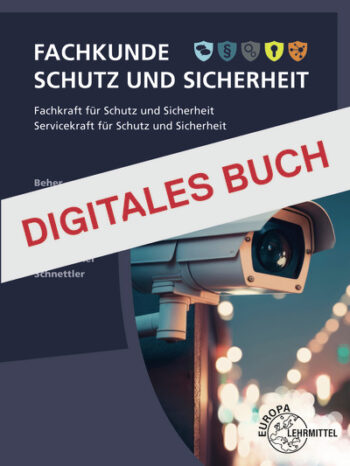 [Cover] Fachkunde Schutz und Sicherheit Digitales Buch