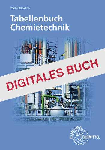 [Cover] Tabellenbuch Chemietechnik Digitales Buch