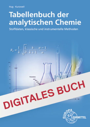 [Cover] Tabellenbuch der analytischen Chemie - Digitales Buch