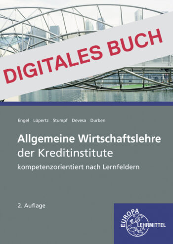 [Cover] Allgemeine Wirtschaftslehre der Kreditinstitute - Digitales Buch