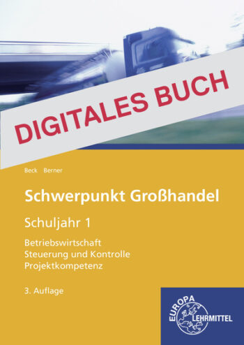 [Cover] Schwerpunkt Großhandel Schulj. 1 - Digitales Buch
