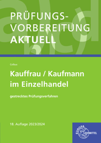 [Cover] Prüfungsvorbereitung aktuell - Kauffrau/Kaufmann im Einzelhandel