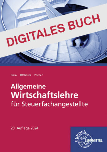 [Cover] Allgemeine Wirtschaftslehre für Steuerfachangestellte Digitales Buch