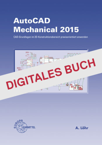 [Cover] AutoCAD Mechanical 2015 - Digitales Buch