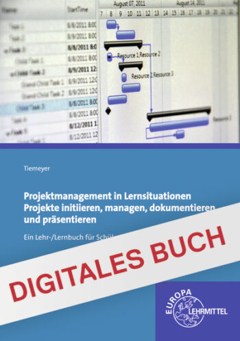 [Cover] Projektmanagement in Lernsituationen - Digitales Buch