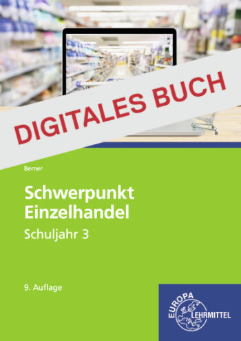 [Cover] Schwerpunkt Einzelhandel Schuljahr 3 Digitales Buch