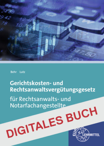 [Cover] Gerichtskosten- und Rechtsanwaltsvergütungsgesetz - Digitales Buch