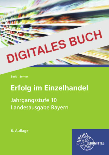 [Cover] Erfolg im Einzelhandel Jgst. 10 (Bayernausgabe) - Digitales Buch