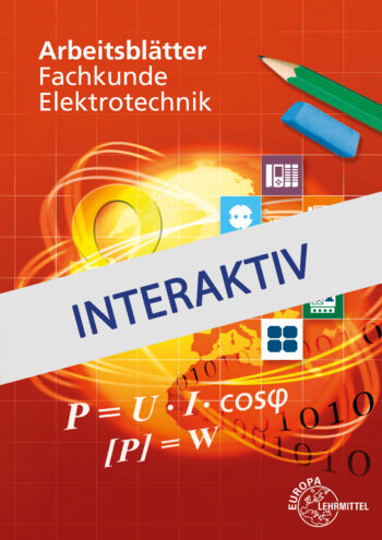 [Cover] Arbeitsblätter Fachkunde Elektrotechnik interaktiv