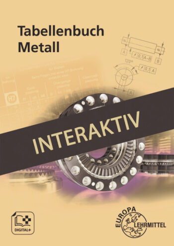 [Cover] Tabellenbuch Metall interaktiv ohne Formelsammlung - Digitales Buch