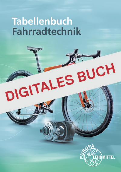 [Cover] Tabellenbuch Fahrradtechnik - Digitales Buch