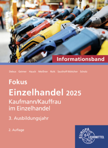 [Cover] Fokus Einzelhandel, 3. Ausbildungsjahr