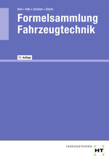[Cover] Formelsammlung Fahrzeugtechnik