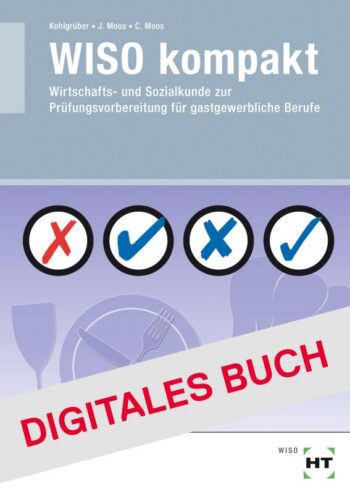 [Cover] WiSo Prüfungsvorbereitung gastgewerbliche Berufe - Digitales Buch