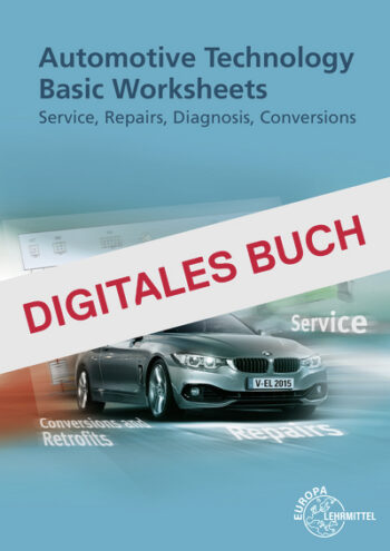 [Cover] Automotive Technology Basic Worksheets Digitales Buch