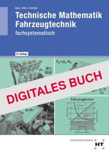 [Cover] Technische Mathematik Fahrzeugtechnik - Digitales Buch