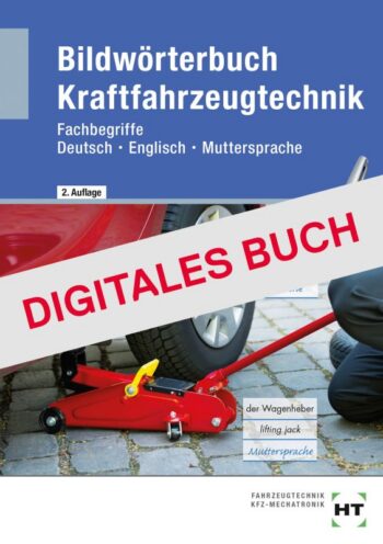 [Cover] Bildwörterbuch Kraftfahrzeugtechnik - Digitales Buch
