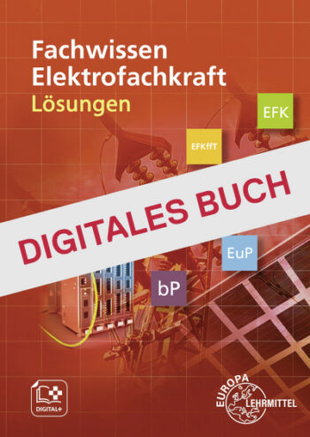 [Cover] Lösungen zu 32719 Fachwissen Elektrofachkraft Digitales Buch