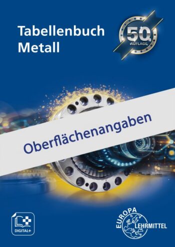 [Cover] Begleitmaterial zu Tabellenbuch Metall - Oberflächenangaben - Download Paket