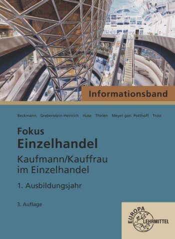 [Cover] Fokus Einzelhandel, 1. Ausbildungsjahr