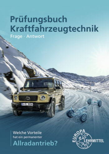 [Cover] Prüfungsbuch Kraftfahrzeugtechnik