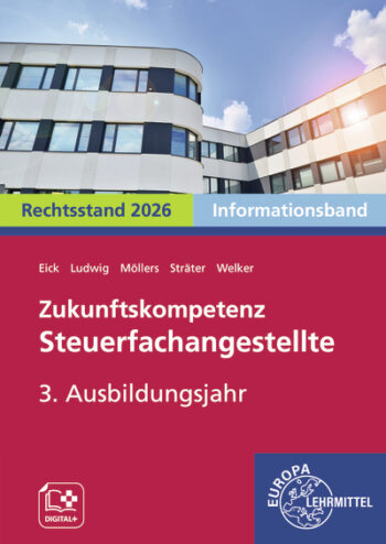 [Cover] Zukunftskompetenz Steuerfachangestellte 3. Ausbildungsjahr