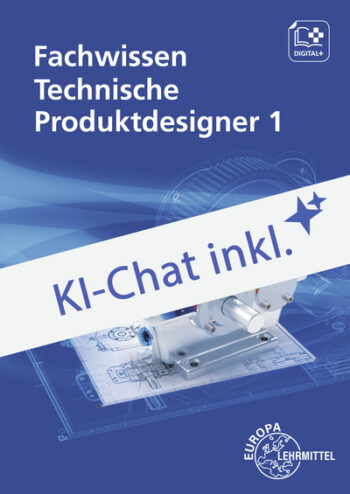 [Cover] Fachwissen Technische Produktdesigner 1 - Digitales Buch