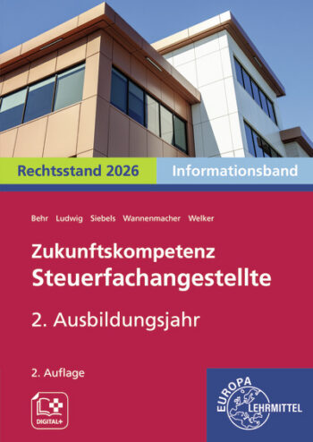 [Cover] Zukunftskompetenz Steuerfachangestellte 2. Ausbildungsjahr