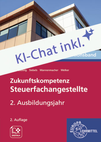 [Cover] Zukunftskompetenz Steuerfachangestellte 2. Ausbildungsjahr - Digitales Buch