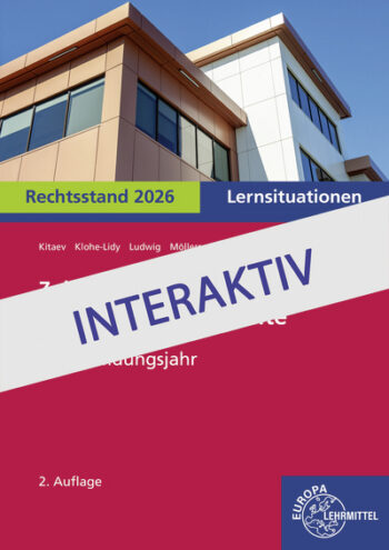 [Cover] Zukunftskompetenz Steuerfachangestellte Lernsituationen 2. Ausbildungsjahr, interaktiv